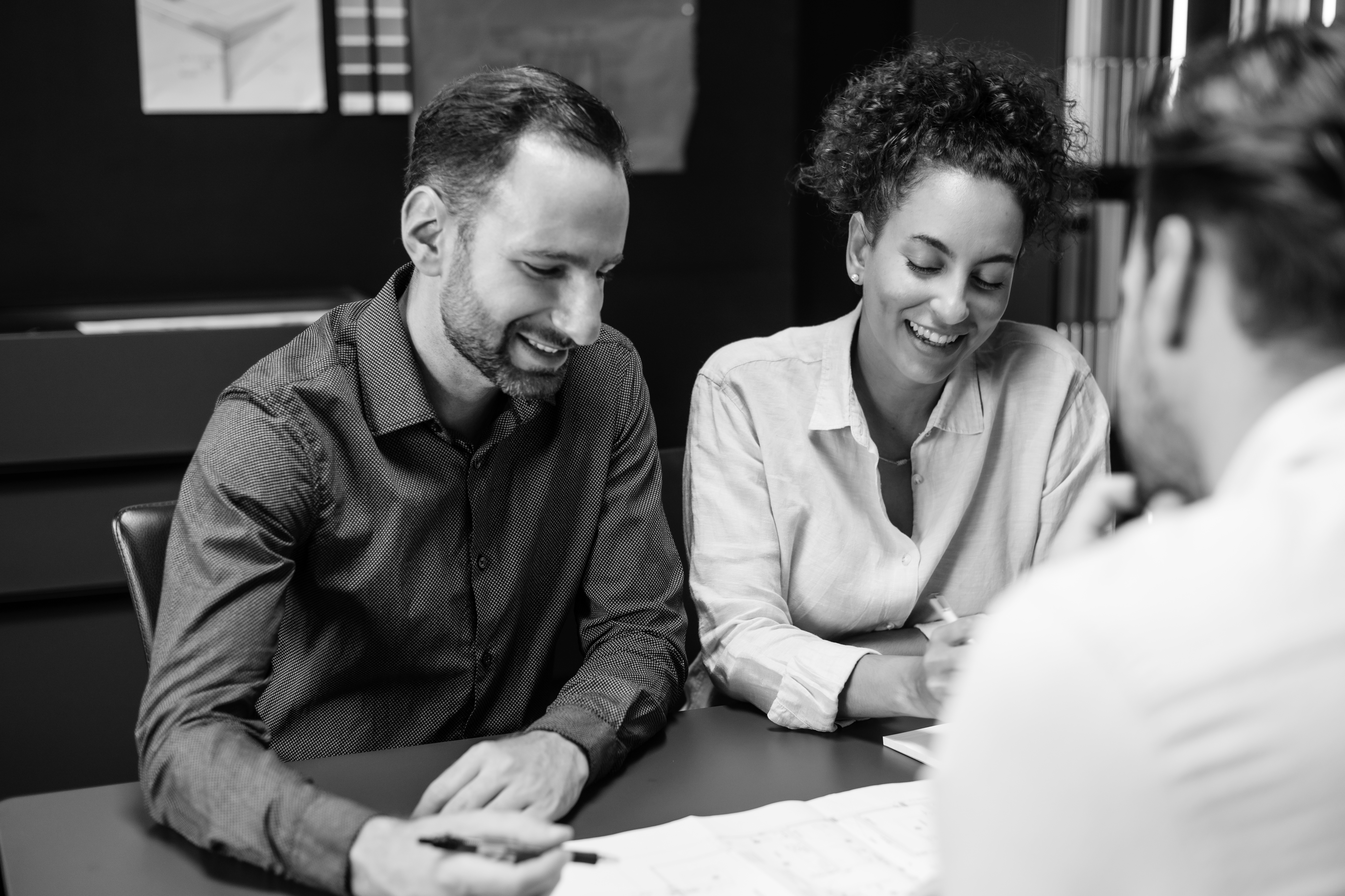 Beratungsgespräch Küchenkauf Menschen